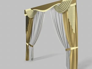 curtains 13 3D Model
