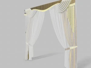 curtains 13 3D Model