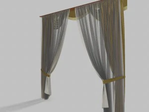 curtains 13 3D Model