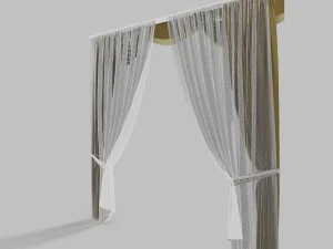 curtains 13 3D Model