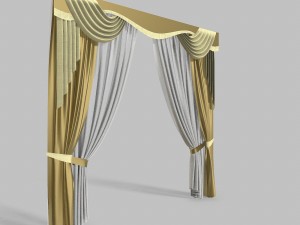curtains 13 3D 模型