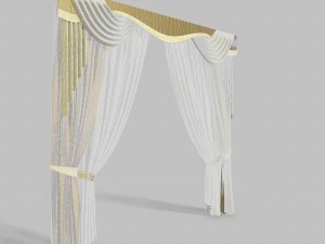 curtains 13 3D Model