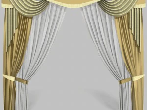 curtains 13 3D Model
