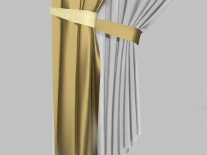 curtains 13 3D 模型