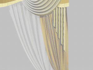 curtains 13 3D 模型