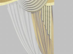 curtains 13 3D Model