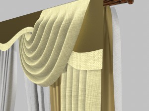curtains 13 3D 模型