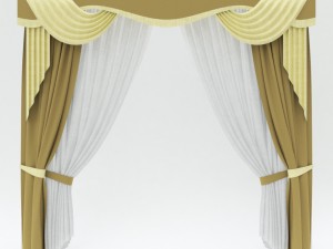 curtains 13 3D 模型