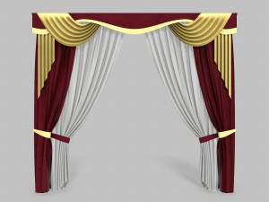 curtains 14 3D Model
