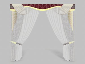 curtains 14 Model 3D