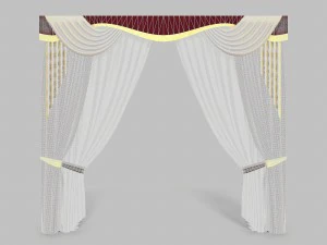 curtains 14 3D Model