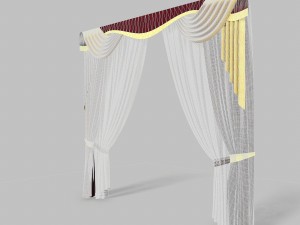 curtains 14 Model 3D