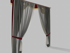 curtains 14 Model 3D