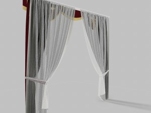 curtains 14 Model 3D
