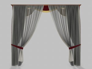 curtains 14 Model 3D