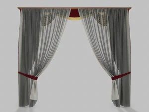 curtains 14 3D Model