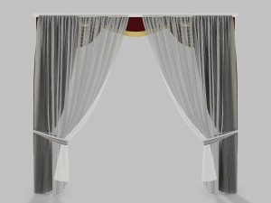 curtains 14 Model 3D