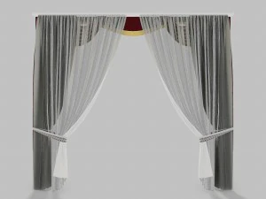 curtains 14 3D Model