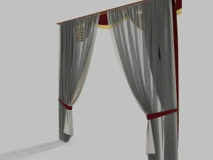 curtains 14 3D Model