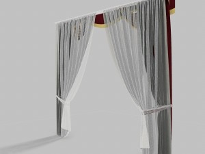 curtains 14 Model 3D