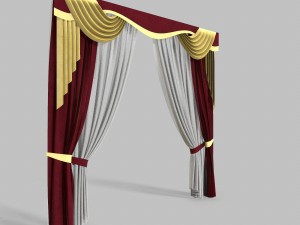 curtains 14 Model 3D