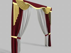 curtains 14 3D Model