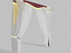 curtains 14 Model 3D