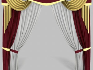 curtains 14 Model 3D