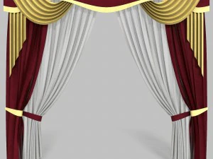 curtains 14 3D Model