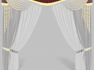 curtains 14 Model 3D