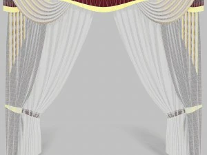 curtains 14 3D Model