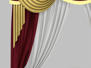 curtains 14 Model 3D