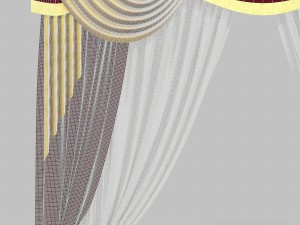 curtains 14 Model 3D