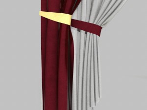 curtains 14 Model 3D