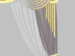 curtains 14 Model 3D
