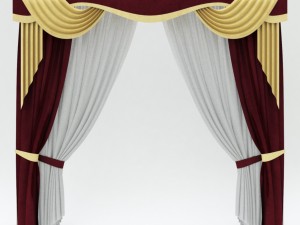 curtains 14 Model 3D