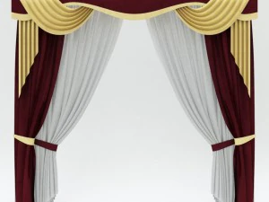 curtains 14 3D Model