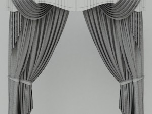 curtains 14 Model 3D