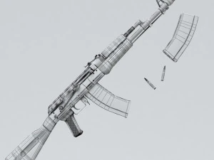 ak-47 3D Model