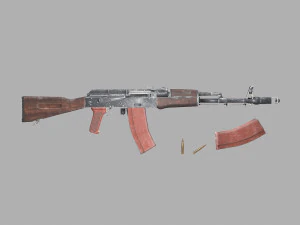 ak-47 3D Model