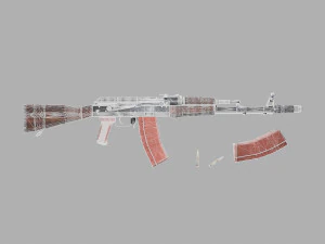 ak-47 3D Model