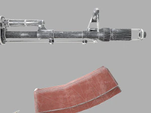 ak-47 3D Model