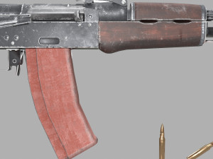 ak-47 3D मॉडल