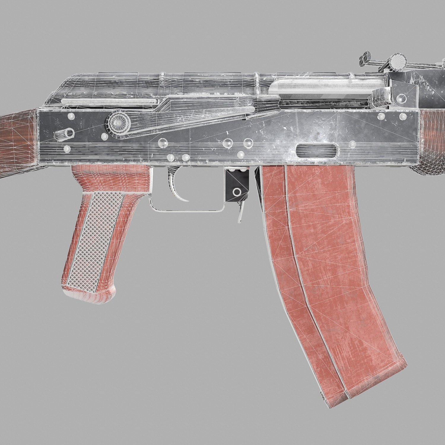 Ak-47 3D Модель In Винтовка 3DExport