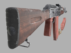 ak-47 3D मॉडल