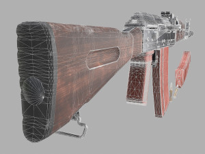 ak-47 3D मॉडल