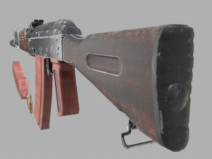 ak-47 3D मॉडल