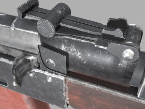 ak-47 3D मॉडल