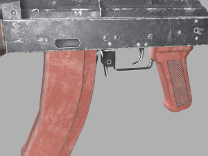 ak-47 3D मॉडल