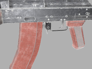ak-47 3D मॉडल